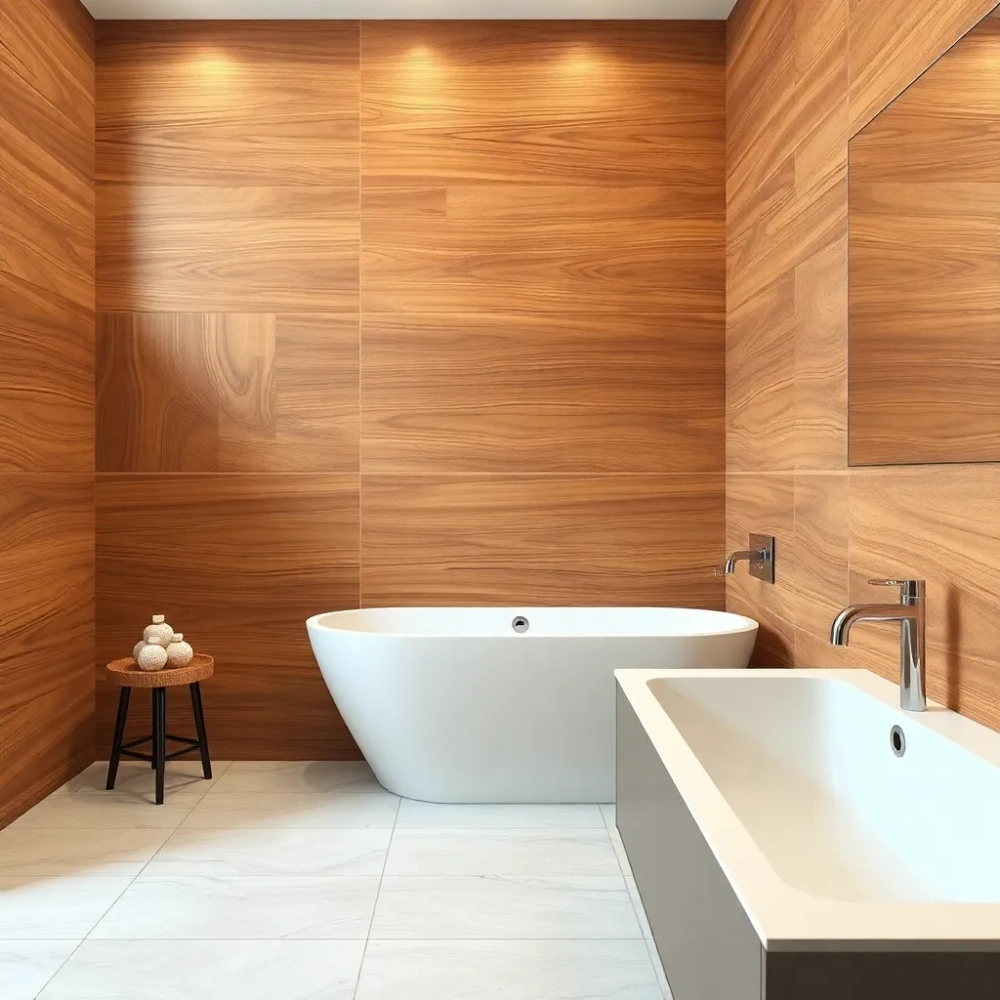 Płytki jak panele do łazienki