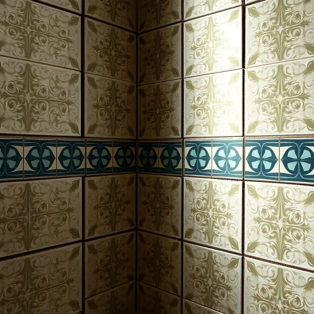 Płytki łazienkowe Opoczno stare wzory 20x25