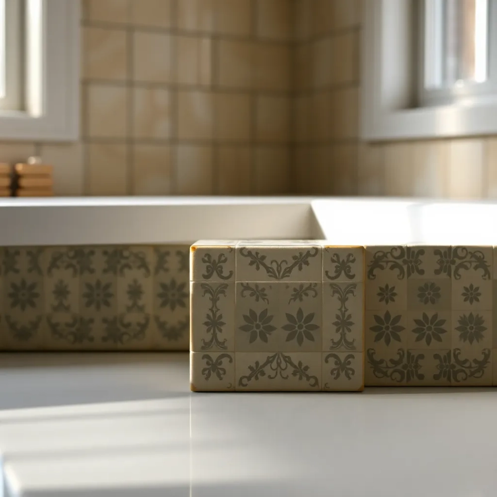 Płytki łazienkowe Opoczno stare wzory 25x35