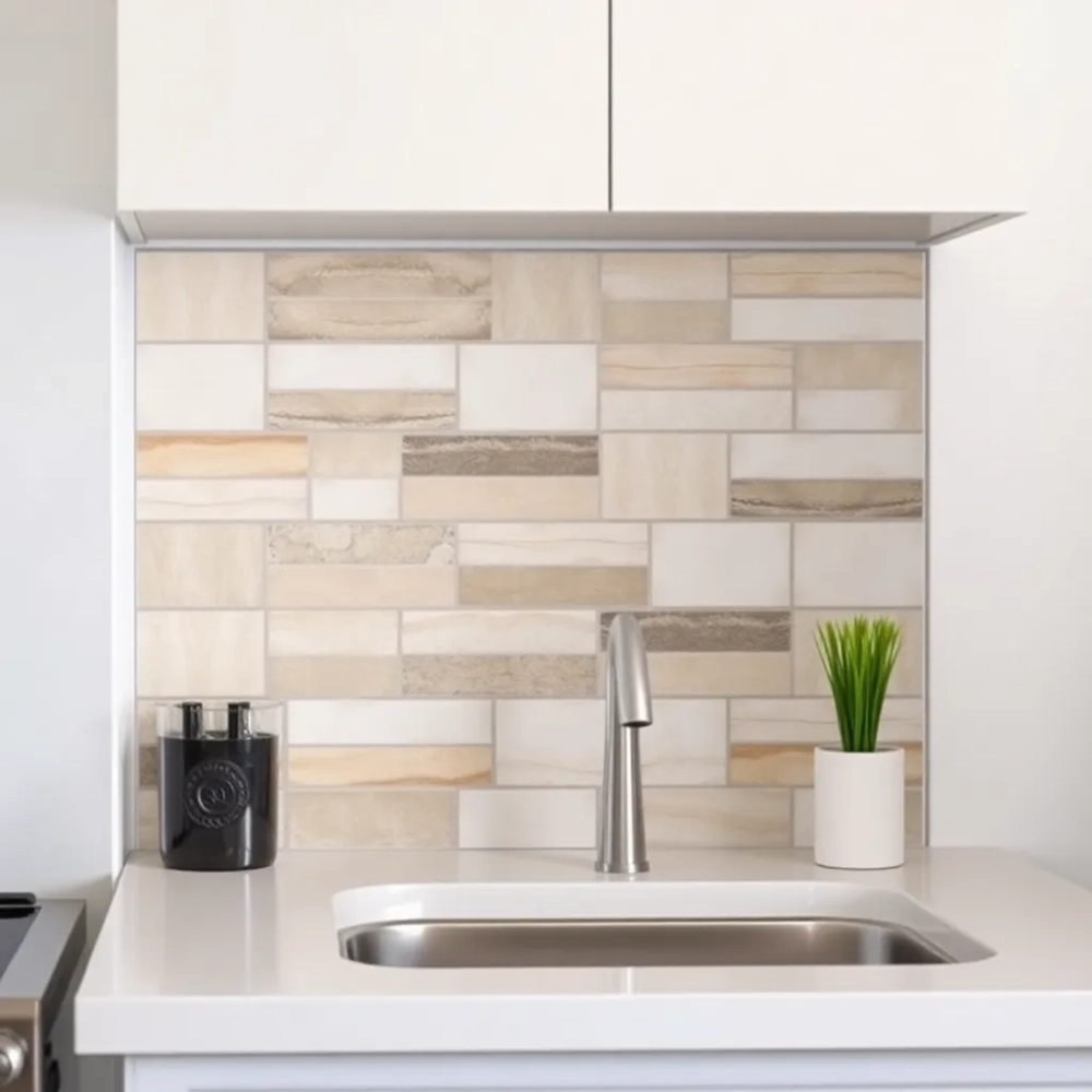 Płytki na klej montażowy