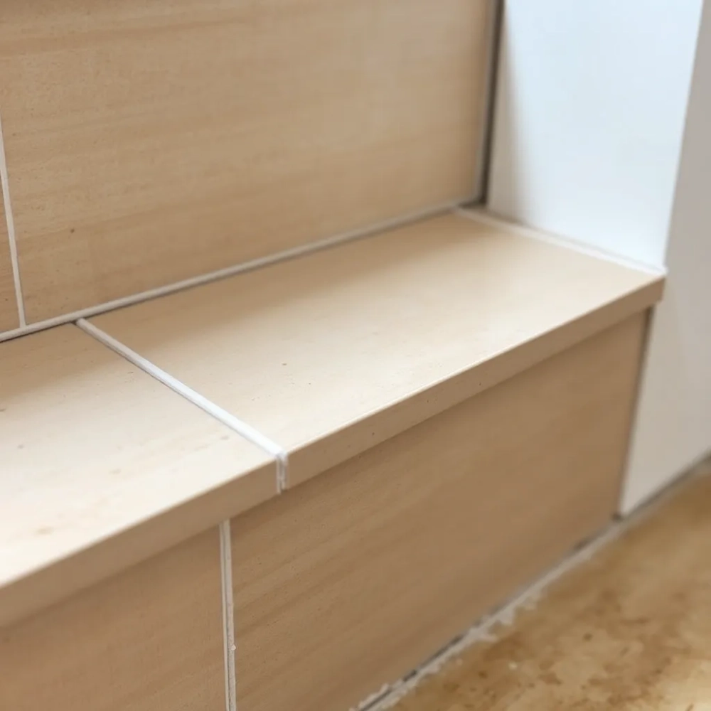 Płytki na schodach jak układać