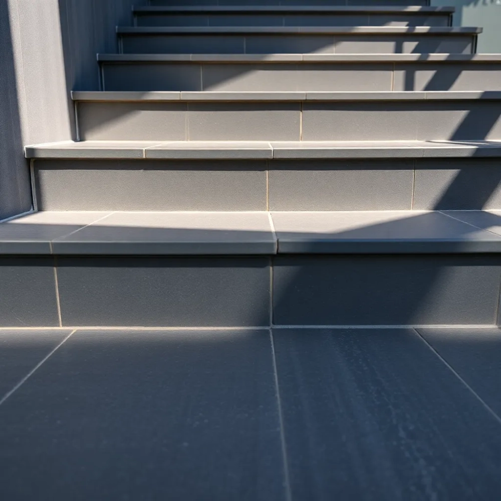 Płytki na schody zewnętrzne z kapinosem Opoczno