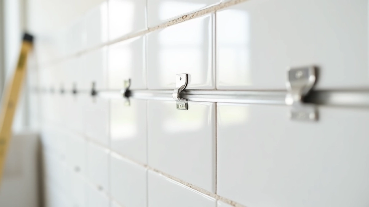 płytki na ścianę bez kleju