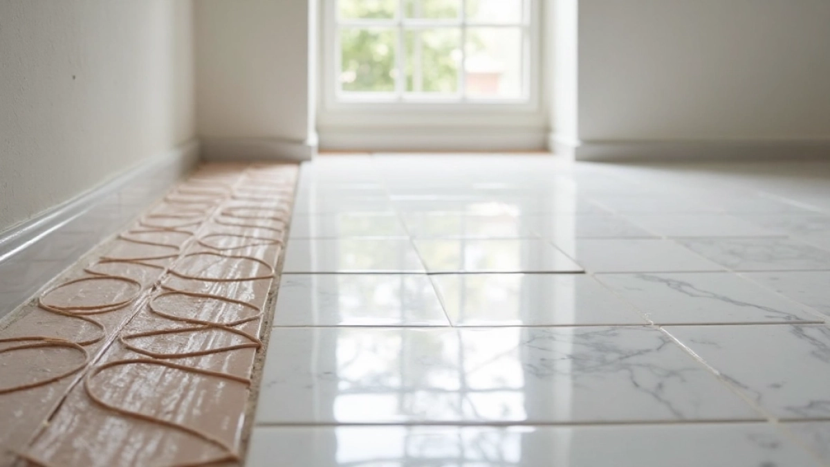 płytki na suche ogrzewanie podłogowe