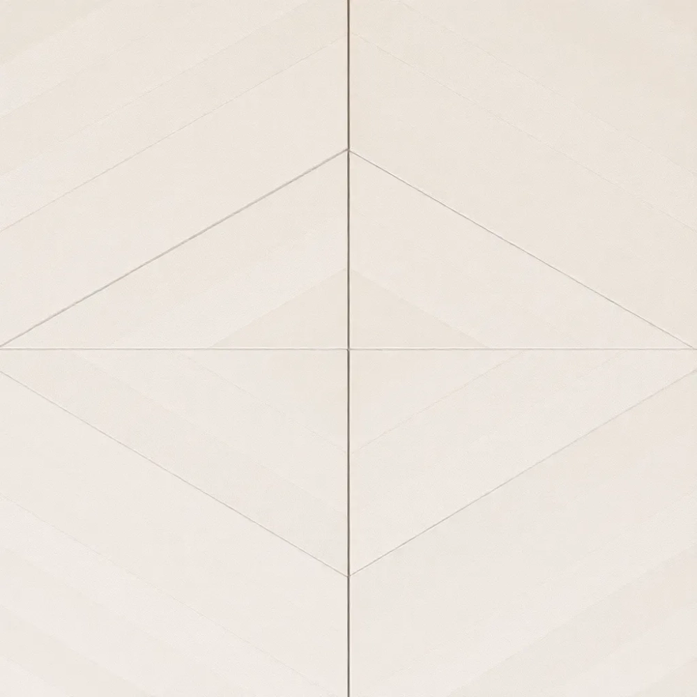 płytki w jodełkę na ścianie