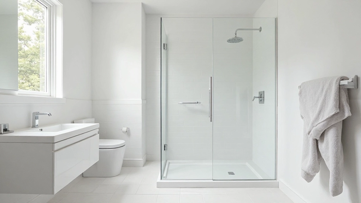 Płytki w łazience nie do sufitu