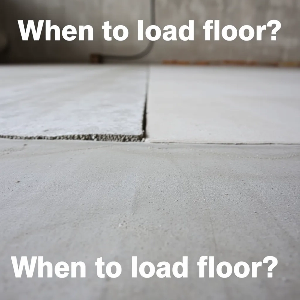 Po jakim czasie można obciążać posadzkę