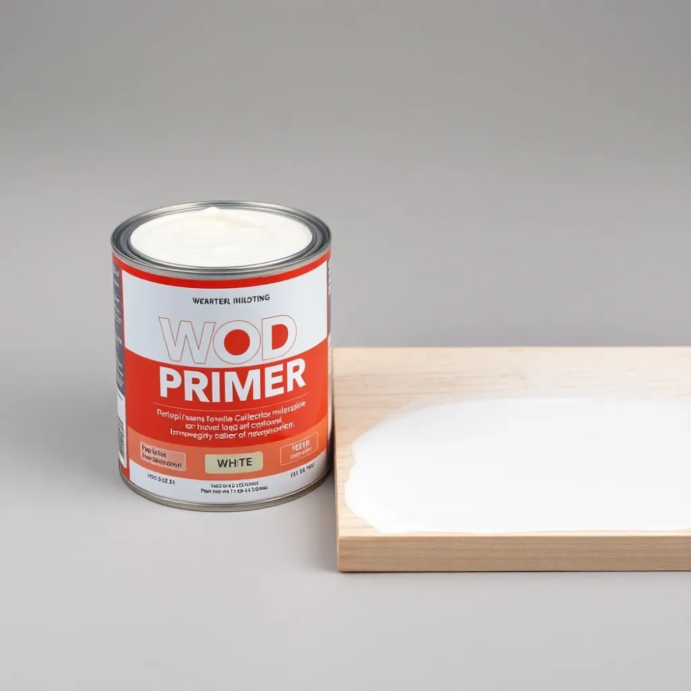 Podkład do drewna biały