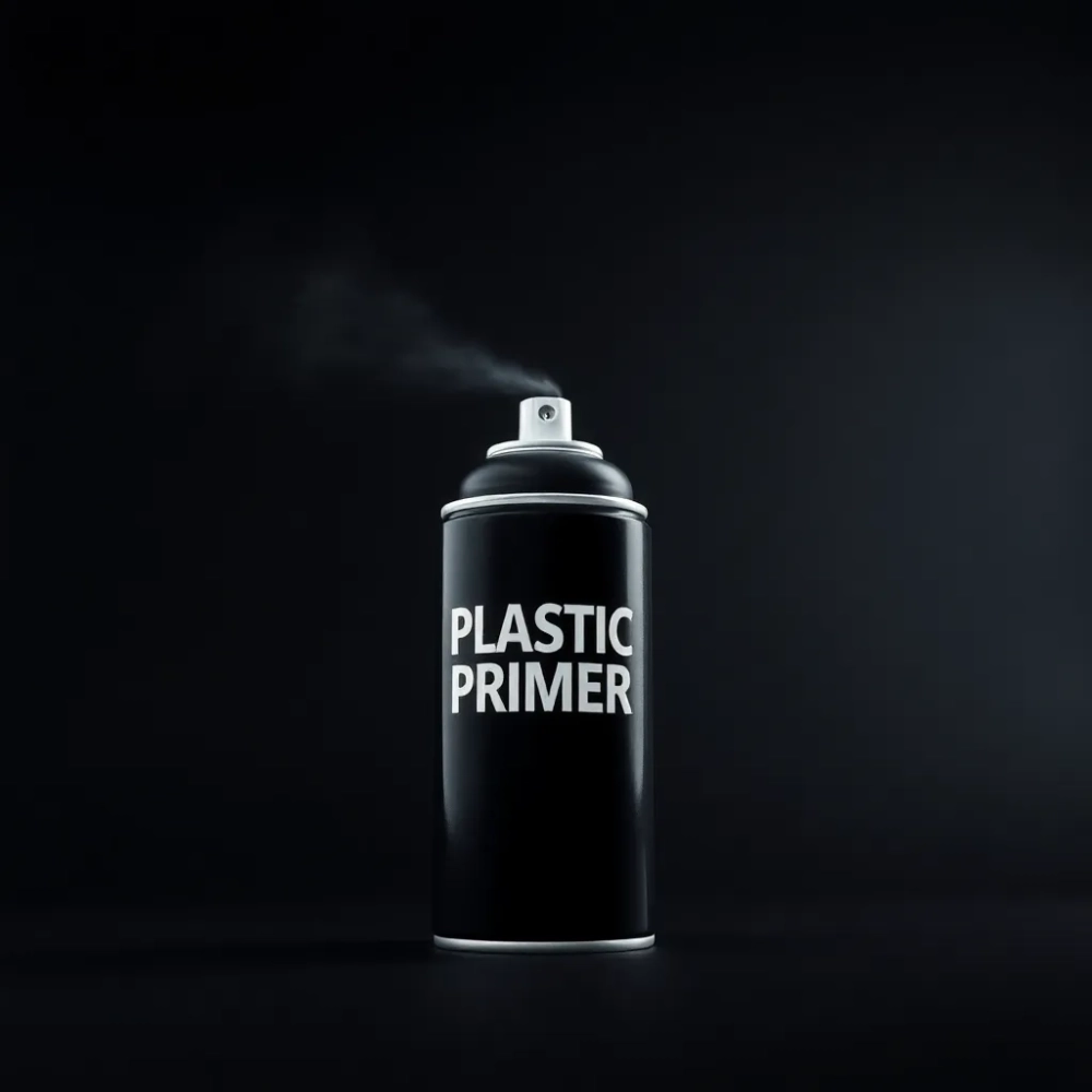 Podkład do plastiku czarny