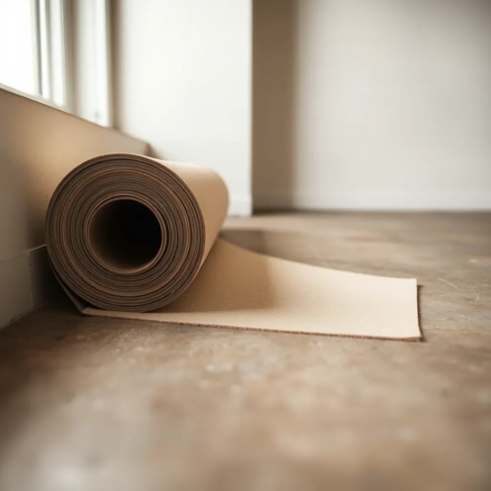 Podkład pod panele na ogrzewanie podłogowe 2mm