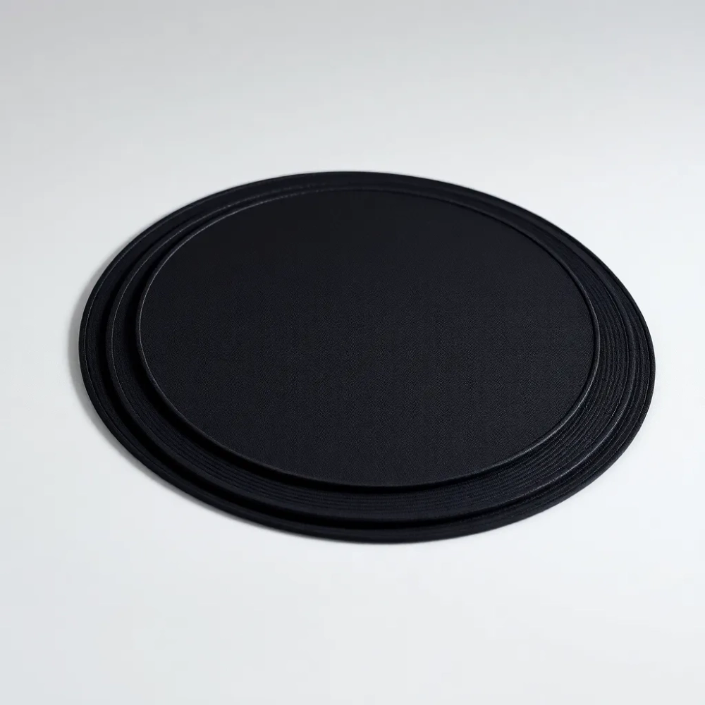 Podkładki na stół nowoczesne czarne