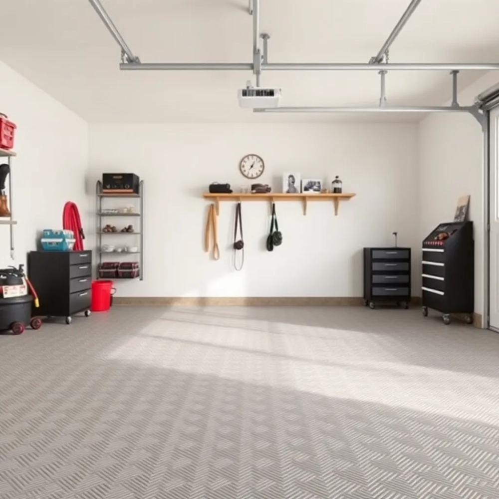 Podłoga do garażu PCV