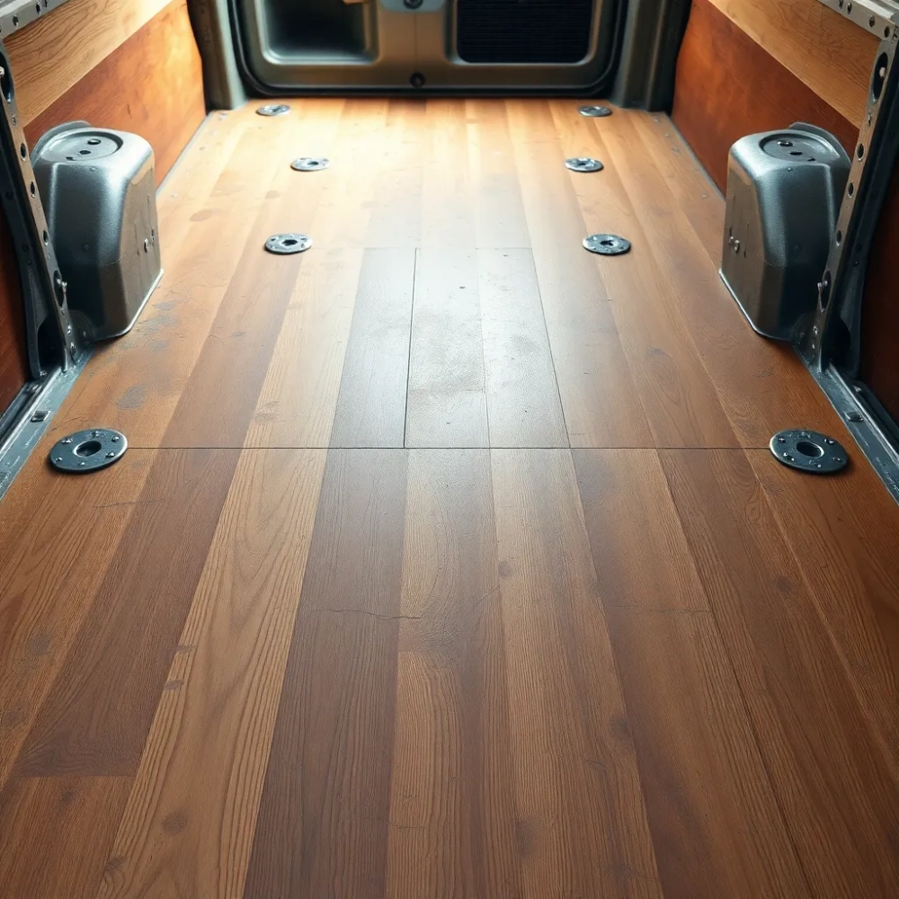 Podłoga do samochodu dostawczego