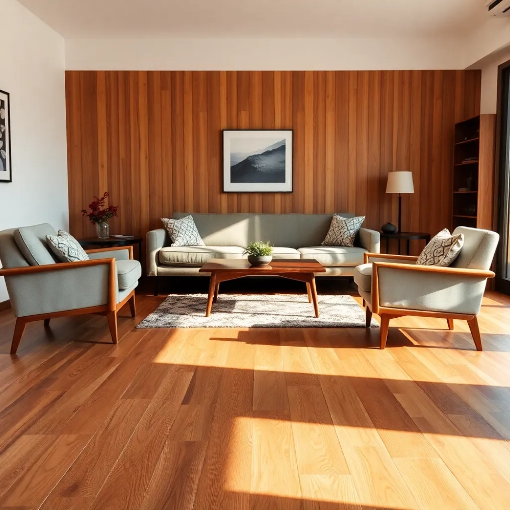 Podłoga merbau jakie meble