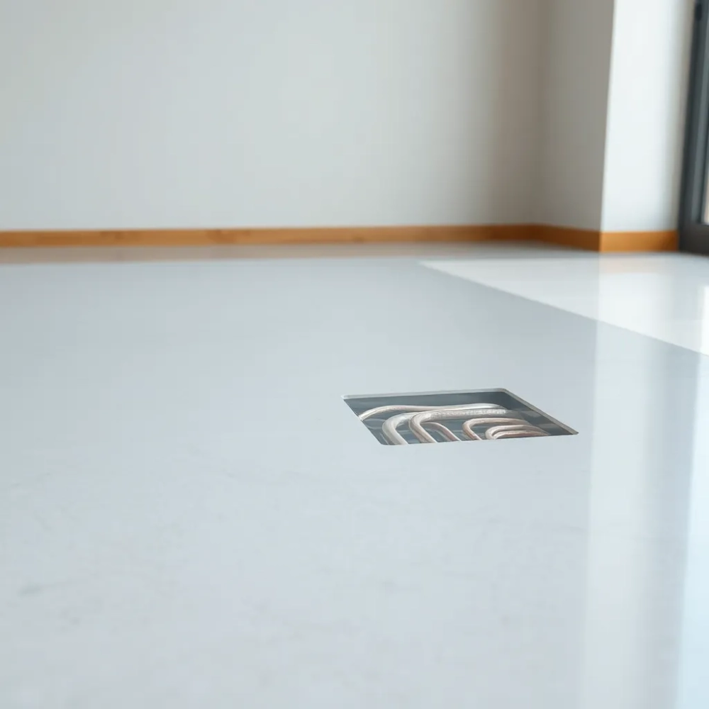 Podłoga z żywicy a ogrzewanie podłogowe