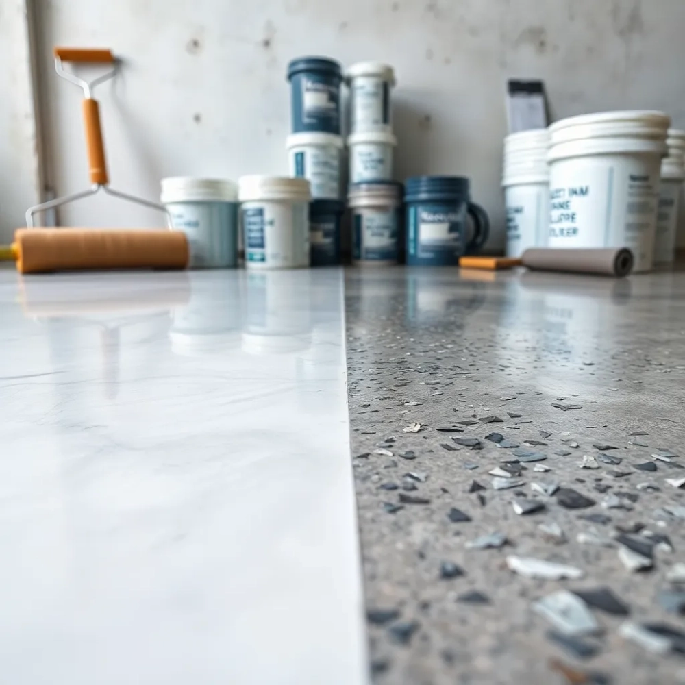 Podłoga z żywicy  jak zrobić