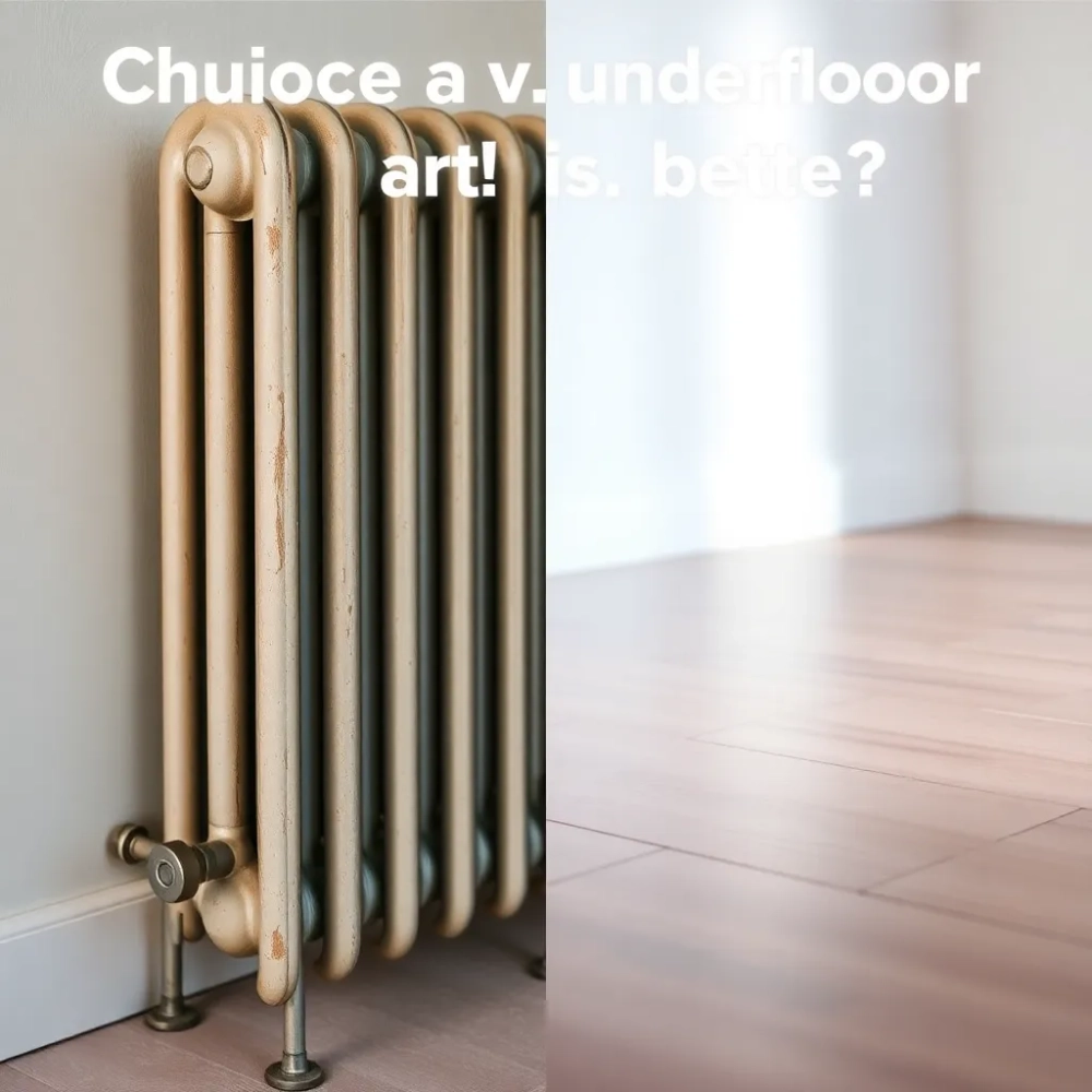 Podłogówka czy grzejniki do gazu