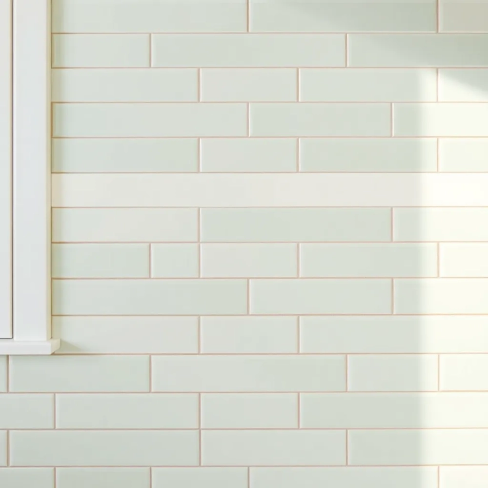 Pomalowane płytki w łazience