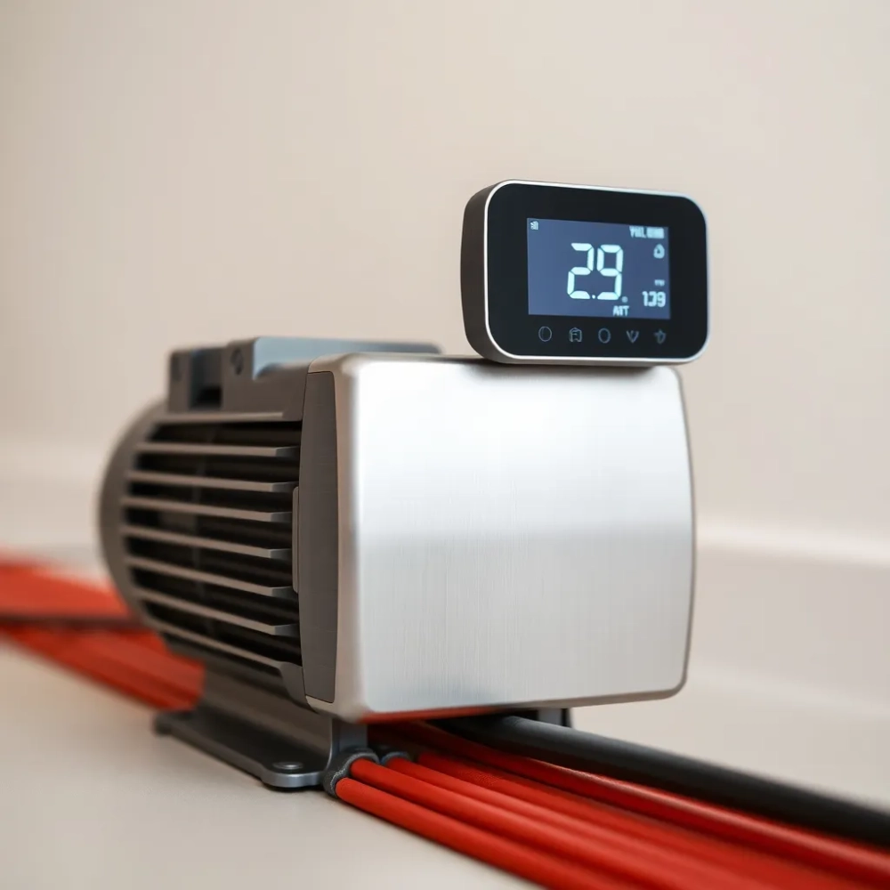 Pompą do podłogówki z termostatem