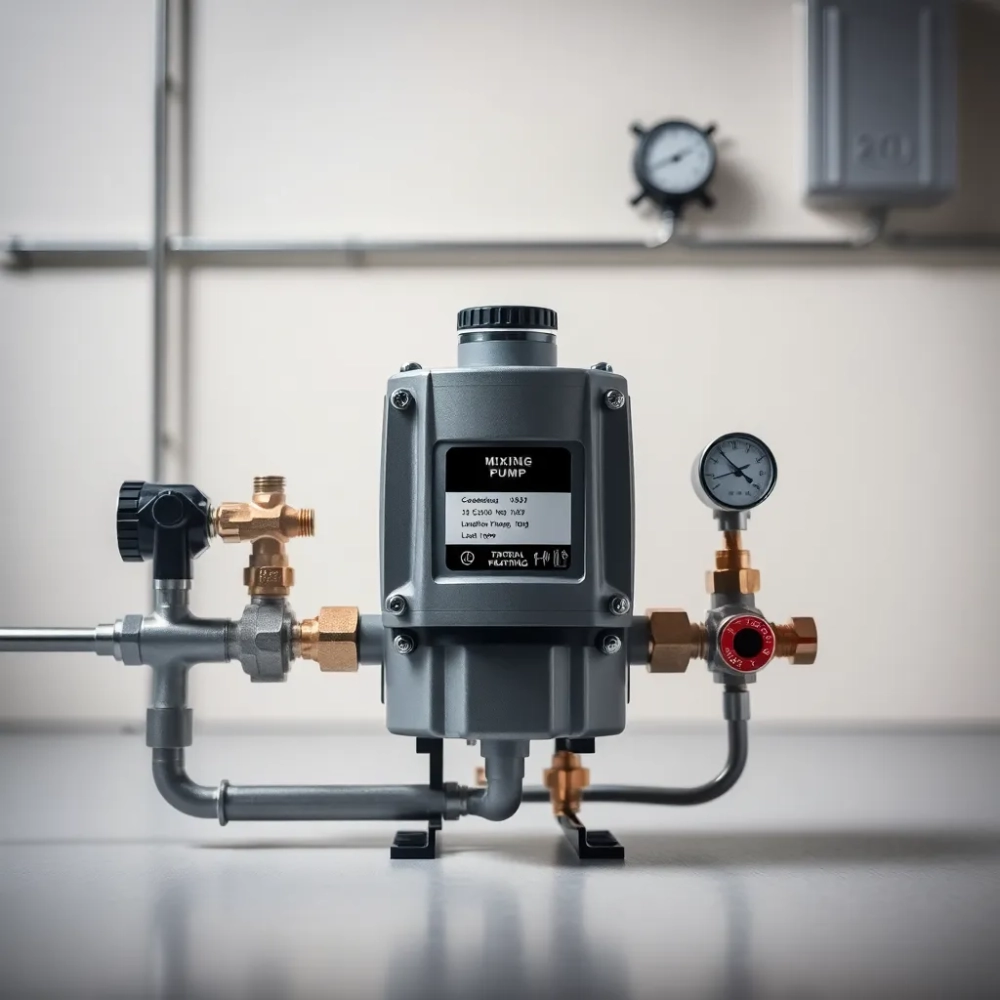 Pompą mieszająca do podłogówki