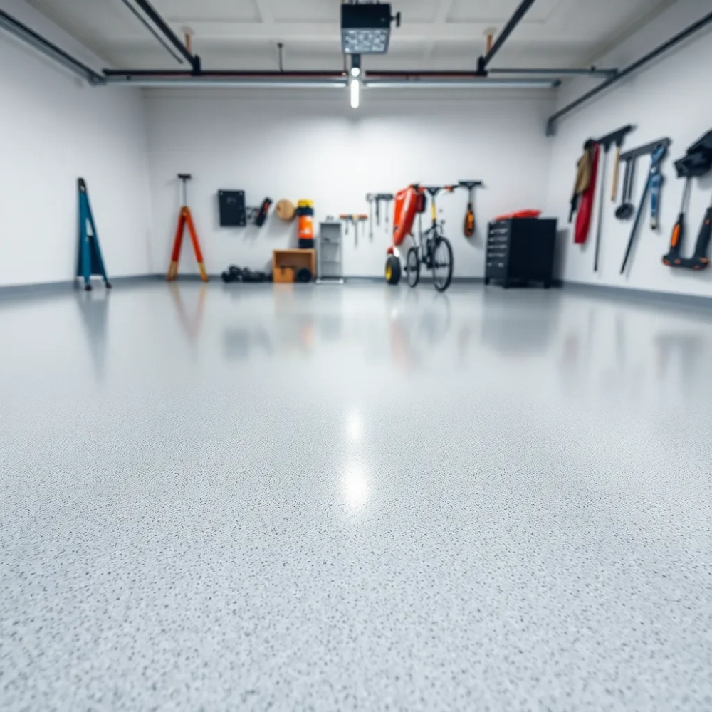 Posadzka żywiczna do garażu cena za m2