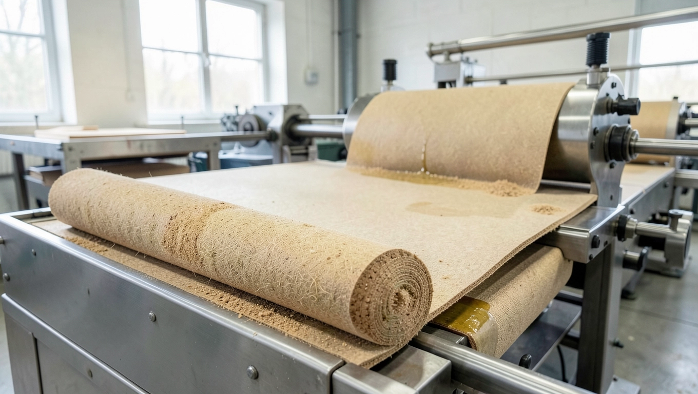 Produkcja zrównoważonego linoleum