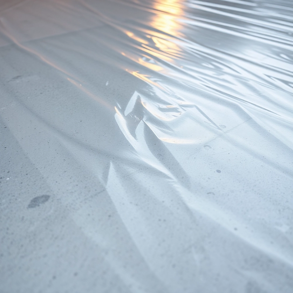 Przykrywanie Wylewki Folią