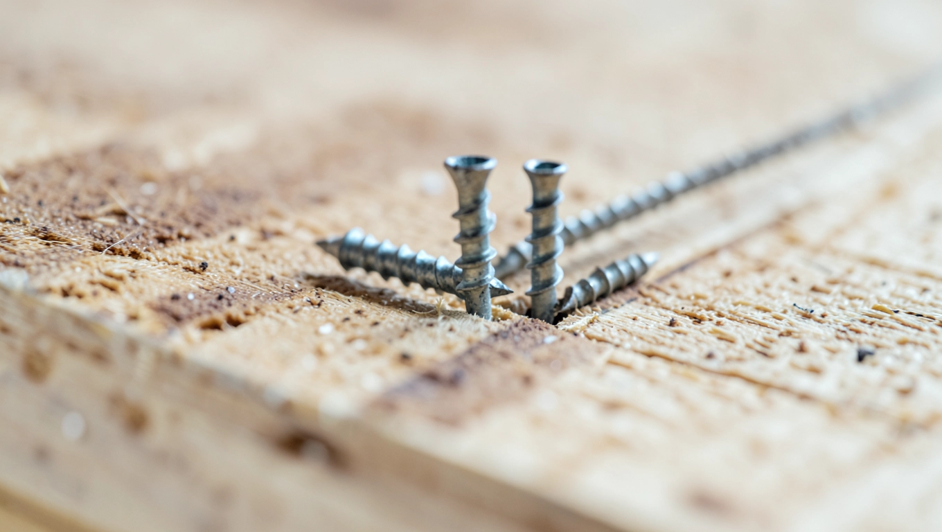 Rodzaje gwoździ do mocowania deskowania dachu