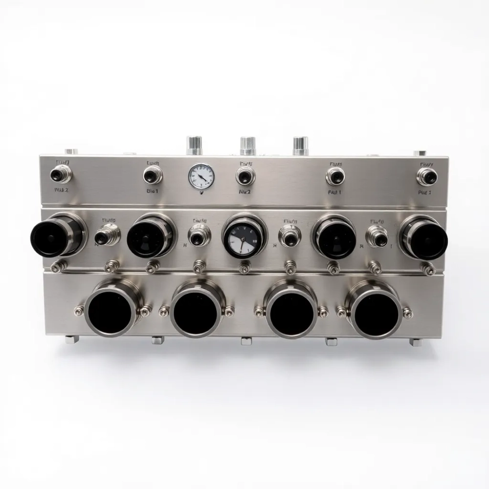 Rozdzielacz do ogrzewania podłogowego 14 obwodów