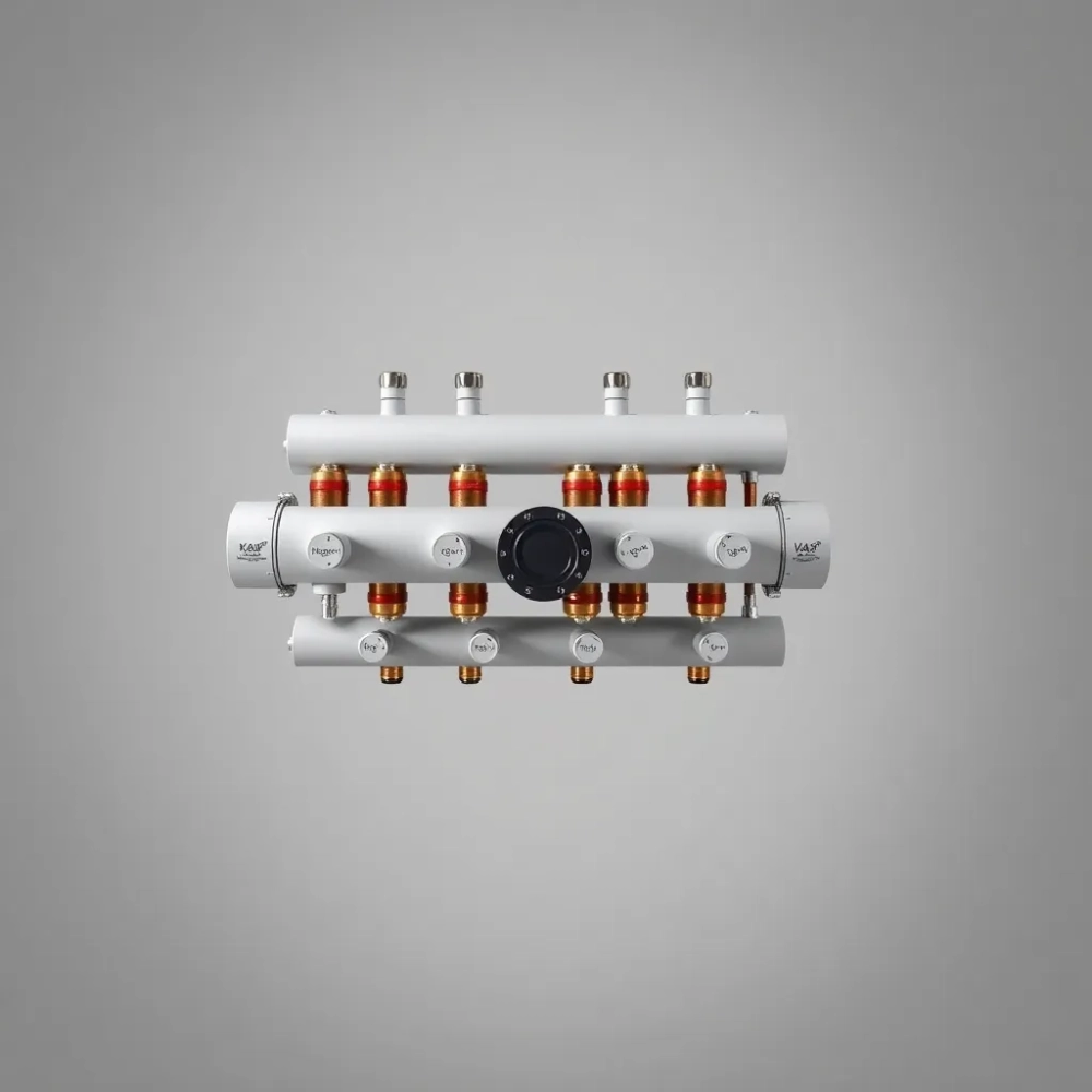 Rozdzielacz do podłogówki 12 sekcji KANtherm