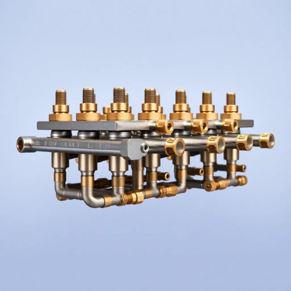 Rozdzielacz do podłogówki 15 sekcji