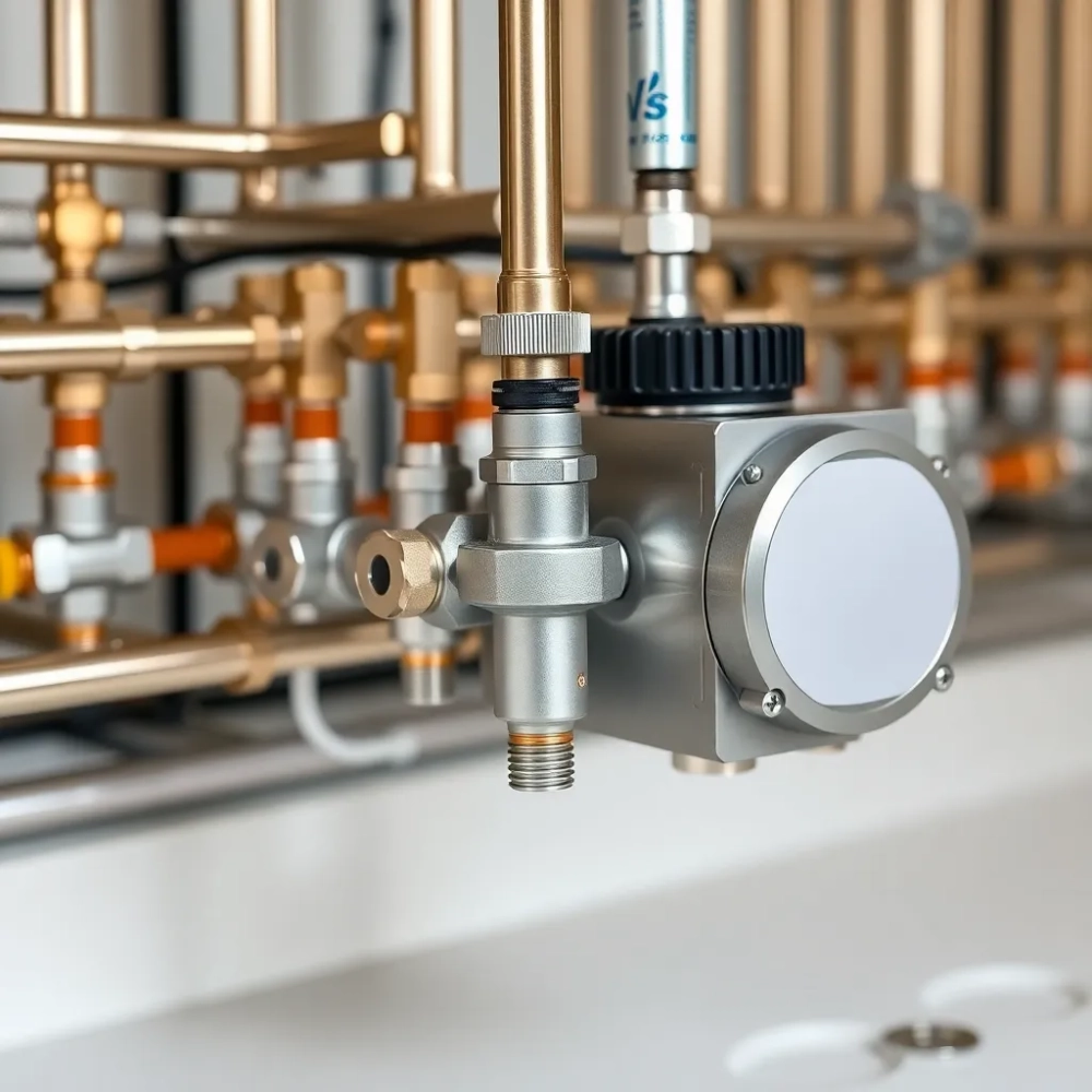 Rozdzielacz do podłogówki 16 sekcji z pompą