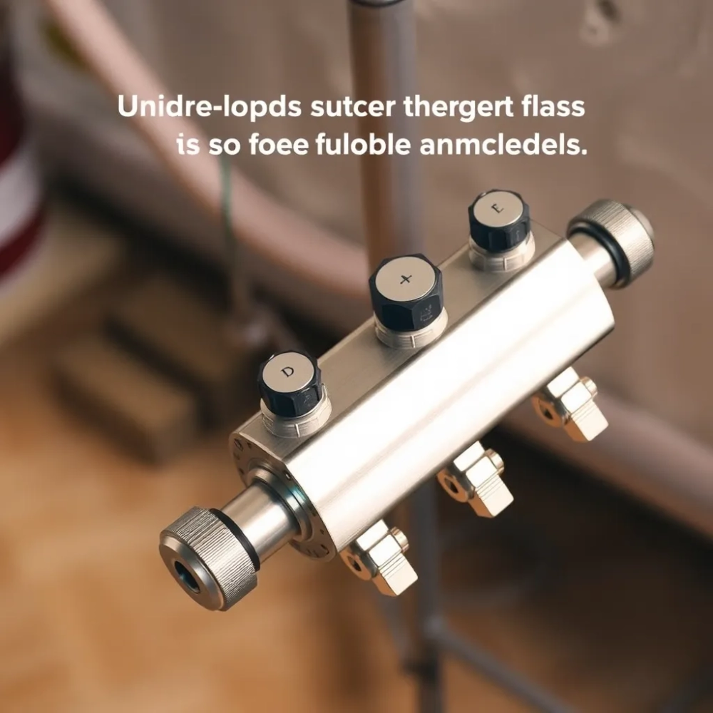 Rozdzielacz do podłogówki 5 sekcje