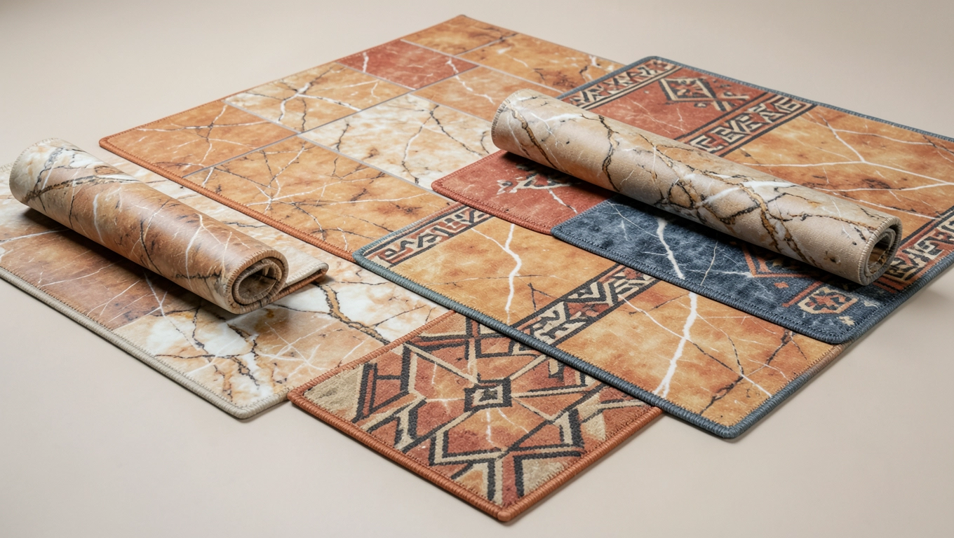 Różnorodność wzorów linoleum do łazienki