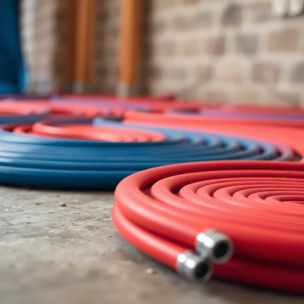 Rura PEX do ogrzewania podłogowego