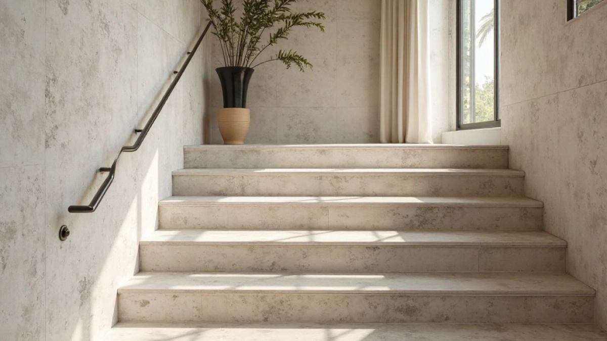 Schody z płytek gresowych