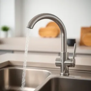 Bateria kuchenna z wyciąganą wylewką