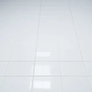 Białe płytki z polyskiem
