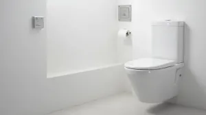 biały montaż geberitu