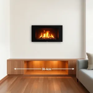 Biokominek ile od podłogi