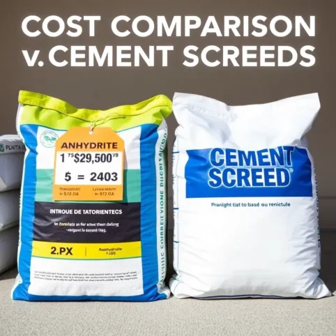 Cena Wylewki Anhydrytowej A Cementowej