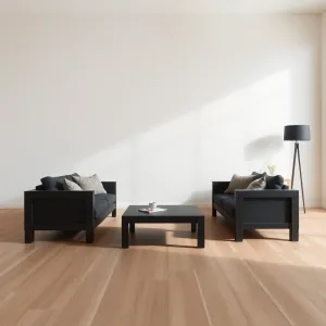 Ciemne meble jaka podłoga