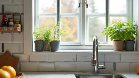 co można przykleić na płytki w kuchni