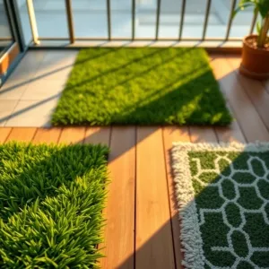 Co na balkon na podłogę