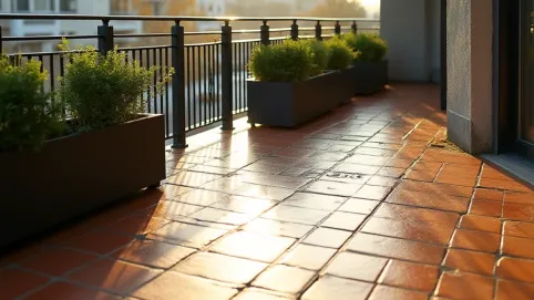 co na płytki na balkonie