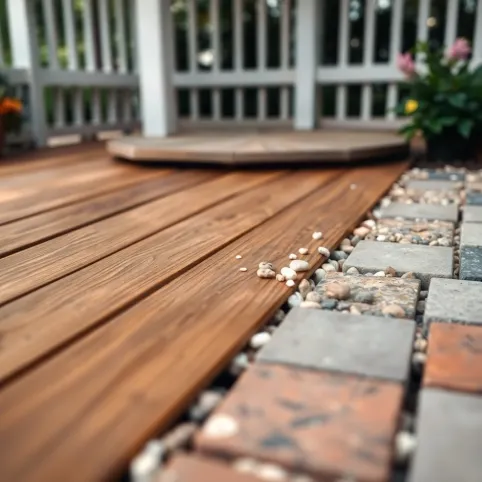 Co na podłogę w altanie na działce