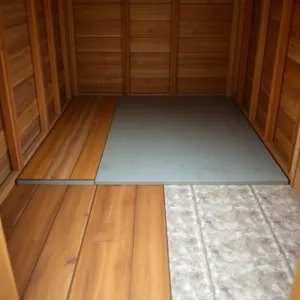 Co na podłogę w domku ogrodowym