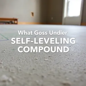 Co Pod Wylewkę Samopoziomującą