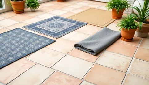 Co położyć na płytki na tarasie