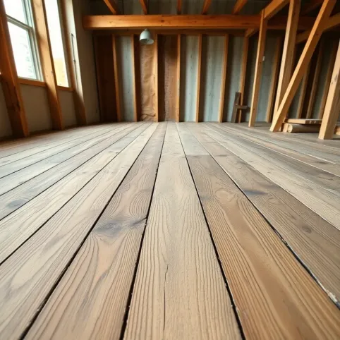 Co zrobić ze starą podłoga na legarach